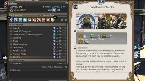 How (And Why) To Become A Mentor in Final Fantasy XIV .